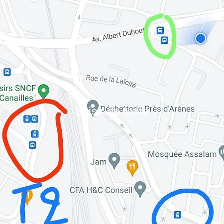 Bel Cosy Independant, Jolie Terrasse شقة مونبيلييه